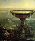 Thomas Cole Famous Paintings - The Titans Goblet